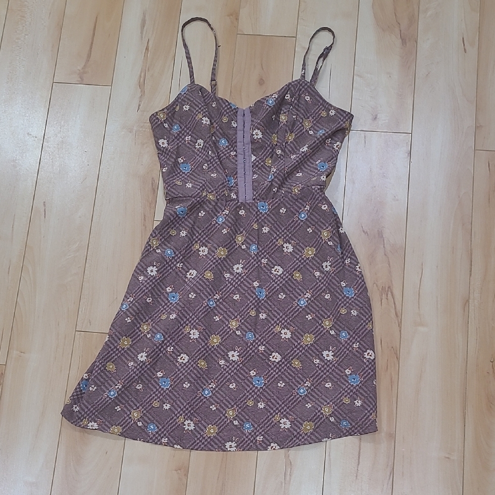 Lily Rose Women's Size XS Sundress with Spaghetti Straps